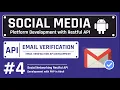 Email Verification API Social Media Restful API Development Restful API Development PHP
