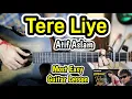 Tere Liye - Atif Aslam - Prince - Romantic Song - Most Easy Guitar lesson Chords Cover Beginners