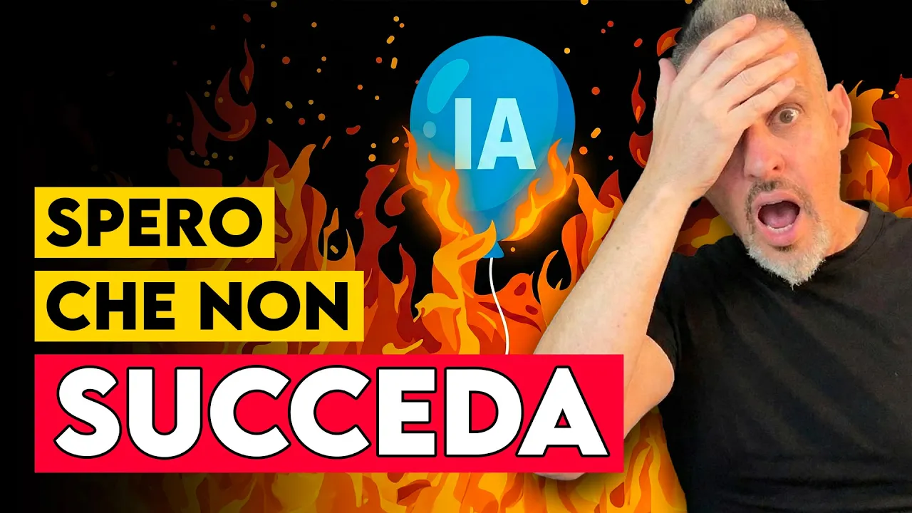 Anteprima di Se l'IA è una bolla, ecco cosa RISCHIAMO davvero