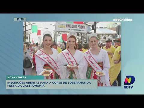 Giro de Notícias: Festa da Gastronomia recebe inscrição para novas soberanas