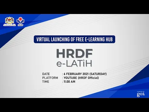 Download MP3 The Launching of e-Learning Hub: HRDF e-LATiH