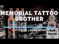 Memorial Tattoo Brother Using Cremation Ashes in Tattoo Ink For a Memorial Tattoo