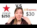 AliExpress VS Department Store Jewelry I got a tip on the Manufacturer