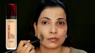 L Oreal Paris Infallible 32H Fresh Wear Foundation Review Demo