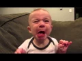 Baby tastes lemon for the first time ORIGINAL
