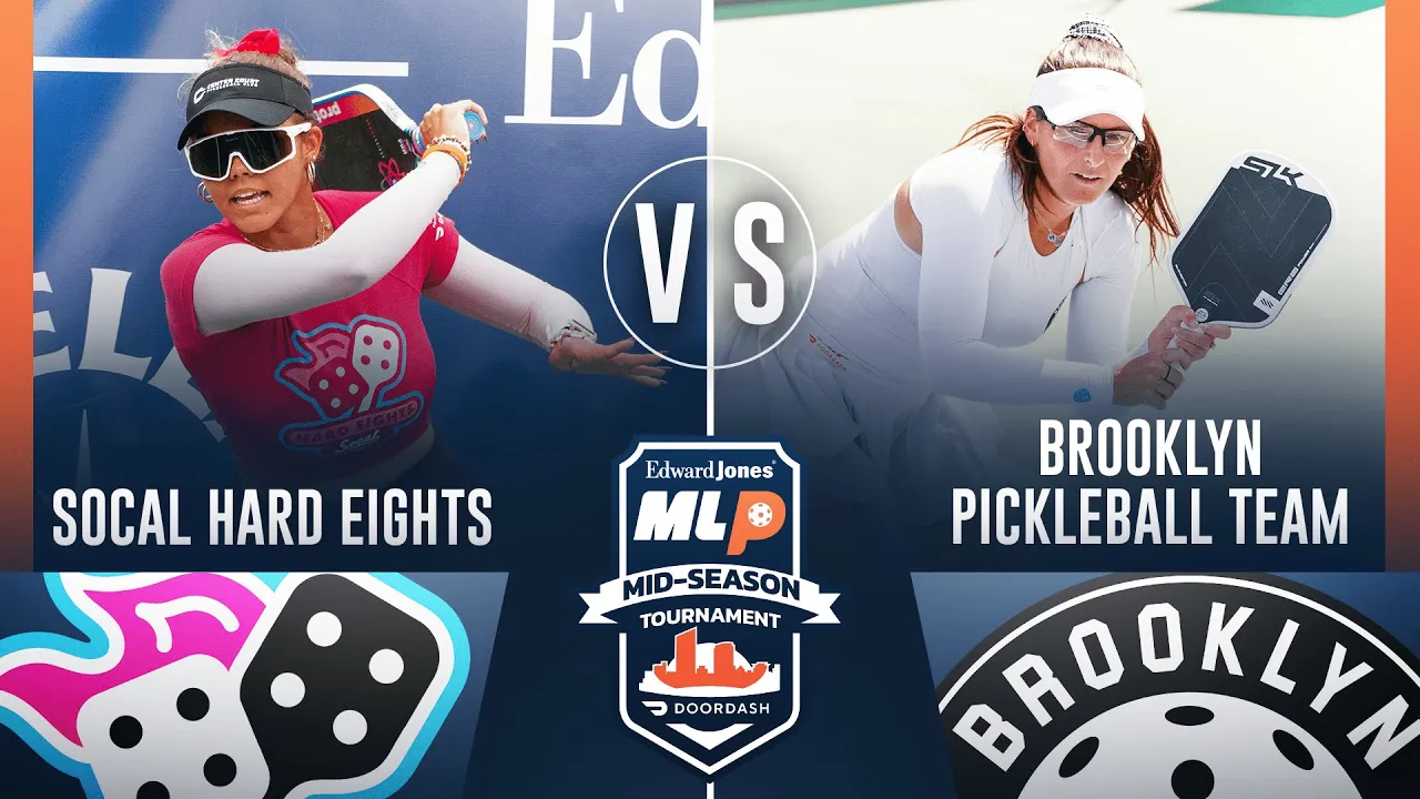 SoCal Hard Eights v Brooklyn Pickleball Team at the MLP Grand Rapids presented by DoorDash