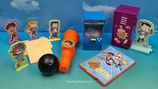 2004 RUGRATS ALL GROWN UP set of 5 WENDY'S COLLECTIBLES VIDEO REVIEW 