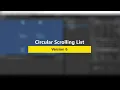 Unity3D - Circular Scrolling List Ver 6 CC