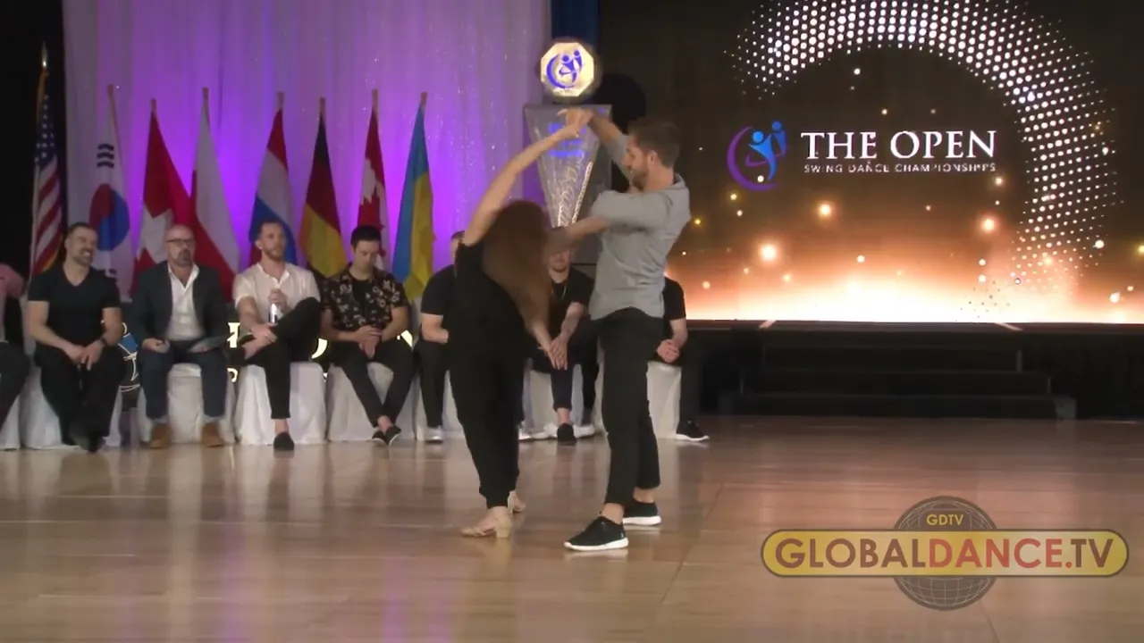 Maxime Zzaoui and Melissa Rutz - 2nd place Champions Jack&Jill Finals - US Open 2022