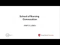 Stony Brook University 2023 School of Nursing Convocation