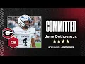 WATCH 4-star CB Jerry Outhouse Jr Commits to Georgia No 22 CB in 2027