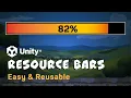 How to Create a reusable Resource Bar in Unity 6 For HP MP Energy Progress bars