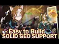 SOLID 4 Support GOROU GUIDE Best Artifact Weapon Builds Gameplay Tips Genshin Impact 2 3