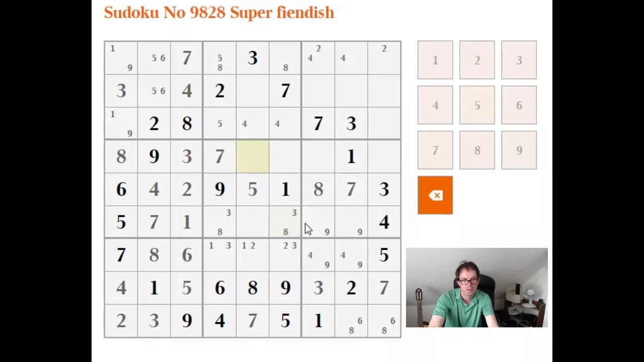 Advanced sudoku solving:  The sting in the tail