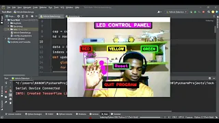 Control Traffic Lights Using Hand Detection OpenCV Project Python Hub