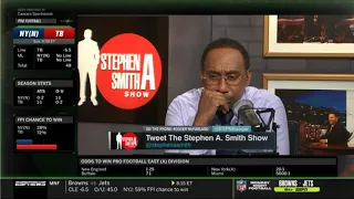 Stephen A Smith predicts New York Jets vs Cleveland Browns The Stephen A Smith Show