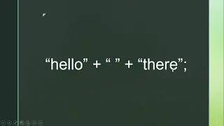 Java Basics String Operations
