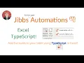 Excel Automate - Add Month and Year Formulas to Table Using Typescript