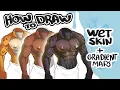 HOW TO DRAW WET SKIN GRADIENT MAPS