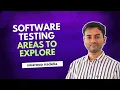 Software Testing Areas To Explore and Learn Stay Ahead of Competition Swaroop Nadella