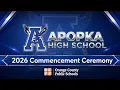 Apopka High School 2026 Commencement Ceremony