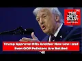 The Daily Blast Trump Approval Hits Another New Low and Even GOP Pollsters Are Rattled