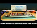 Lagu RMS Queen Mary Travel Agent Model by Wagner Modellbau (Removing the Tape and Cleaning the The Base)