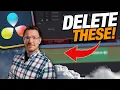 Delete SILENCES in an instant for FREE - DaVinci Resolve 20 2
