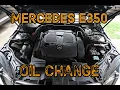 DIY Tutorial 2012 Mercedes E350 Oil Change How To