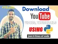 Download Youtube s using python language In telugu Beginners projects