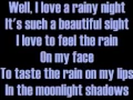 Lagu Eddie Rabbitt I Love A Rainy Night Lyrics