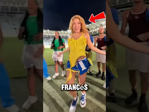 ASÍ es como SUENA DAI DAI en FRANCÉS 😱 #shakira #curiosidades #datoscuriosos