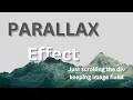 Scroll over background image using CSS Parallax Effect