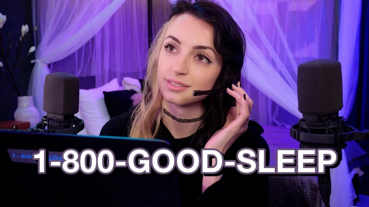 ASMR Sleep Hotline | (with Phone Voice Effect)