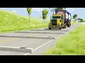 Mobil vs Speed Bumps - BeamNG Drive