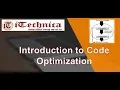 62 Code Optimization Introduction