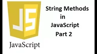 String Methods Part 2 JavaScript Tutorials 7