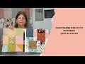 Disappearing Nine Patch with Sashing and Reversible with 2 different blocks
