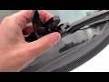 Bosch Icon Windshield Wiper Blade Installation on Honda Civic in 4k