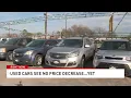 Price of used cars not decreasing in San Antonio