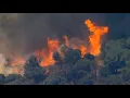 Sandlewood Fire burns near Beaumont California