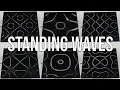 2D Standing Waves with Sand Variable Frequency