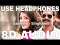 Download Lagu Saathiya (8D Audio) || Singham || Shreya Ghoshal || Ajay Gogavale || Ajay Devgan, Kajal Aggarwal