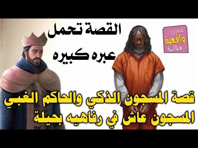 ⁣قصة المسجون الذكي المحكوم بالقضاء عليه نهائياً والحاكم الغبي المسجون - المحكوم عاش في رفاهيه بحيلة