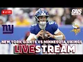 New York Giants v Vikings Preseason Stream