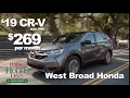 Honda CR-V Special At West Broad Honda
