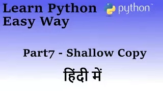 Learn Python in Hindi Part 7 Slice Copy Lists
