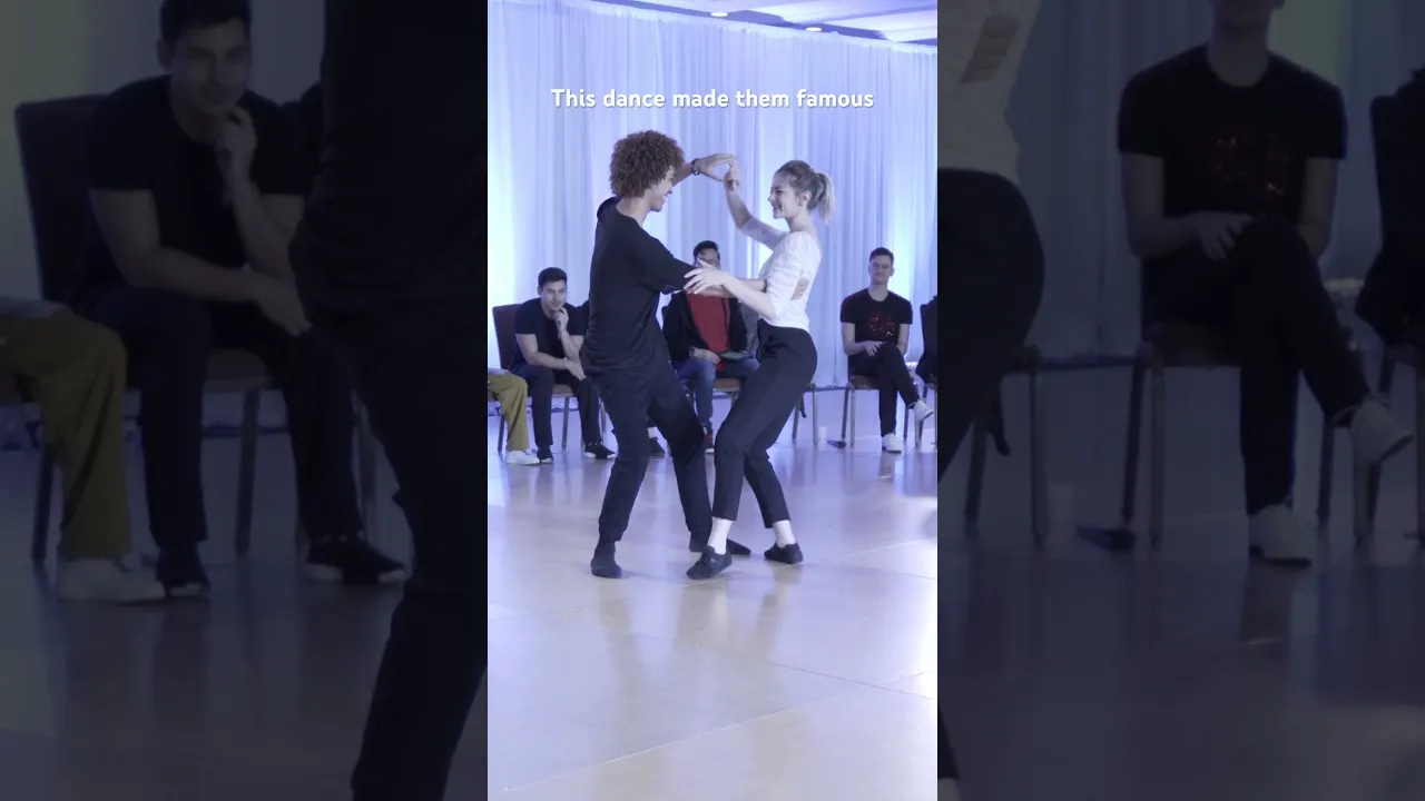 Their vibe 🥹 Lauren Jones and Ben O’Neal West Coast Swing improvised Jack and Jill Competition.