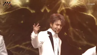 20201128 asia artist awards 2020 super junior u sorry sorry mr simple black suit