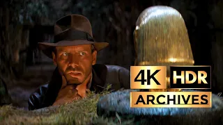 indiana jones 4k hdr and the raiders of the lost ark the golden idol opening 1981 